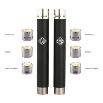 Telefunken 01 0039 M60 FET Master Stereo Set | Eşleşmiş Küçük Diyafram Mikrofon Çifti 3 Kapsül Seçeneği